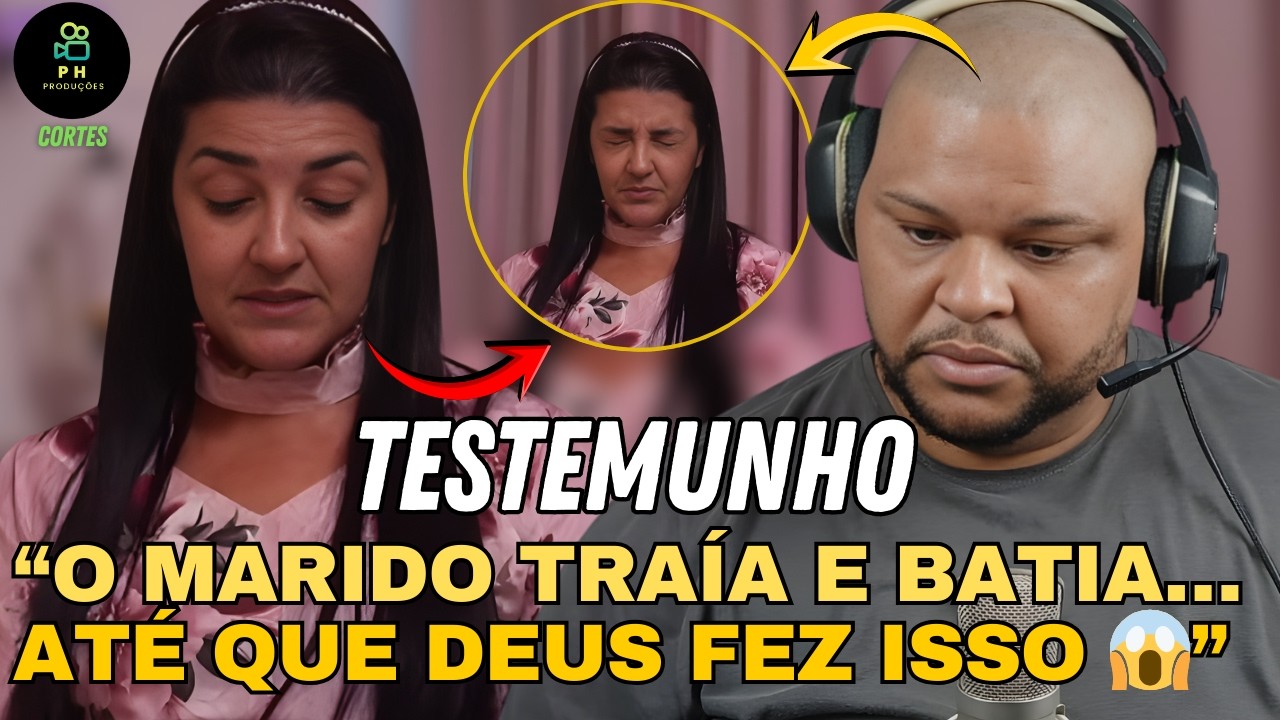 ✅É DE ARREPIAR O TESTEMUNHO DESSA IRMÃ​😭​