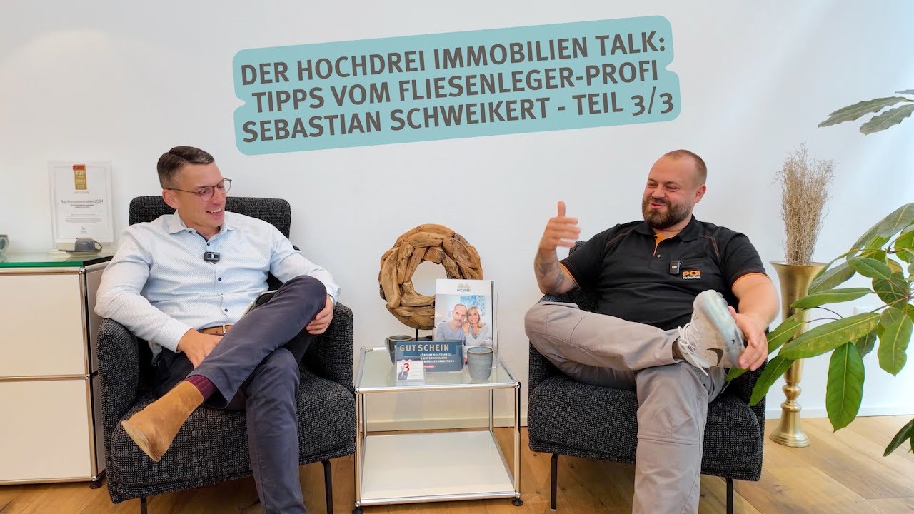 🎬🔨 Experteninterview Teil 3/3: Tipps vom Fliesenleger-Profi Sebastian Schweikert! 🔨🎬