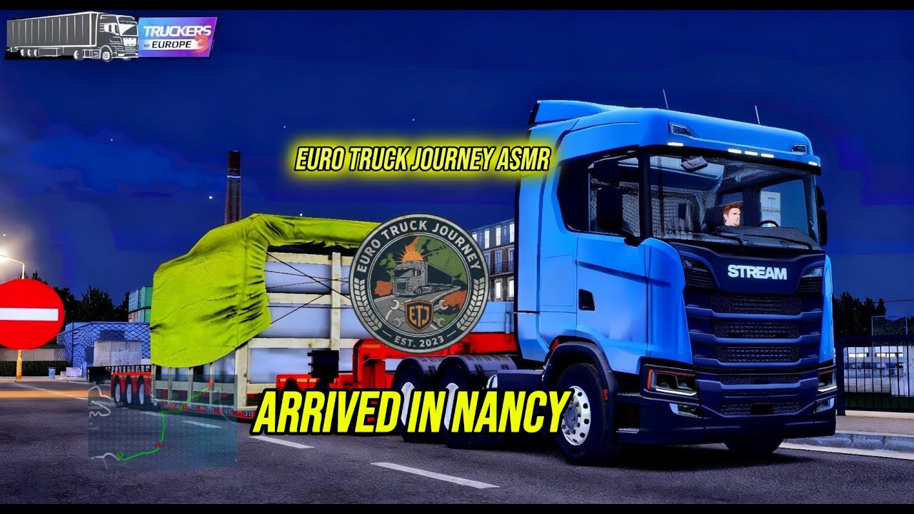 Finally Arrived! Scania V8 750HP Heavy Haul to Nancy | 47 Tons Cargo