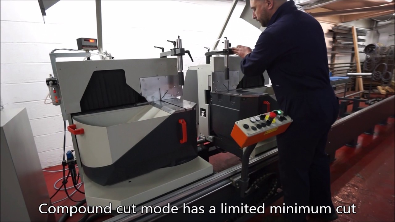 2662 Elumatec DG 104 Double Mitre Saw: Window Machinery Search