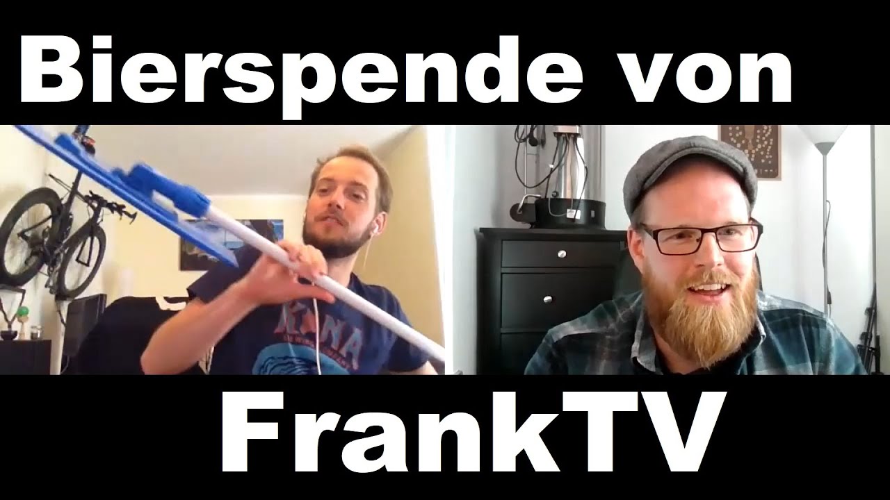Viel GELABER zu KORIANDER, HOPFENANBAU und BIERSPENDE von FRANK TV | Biertest #111