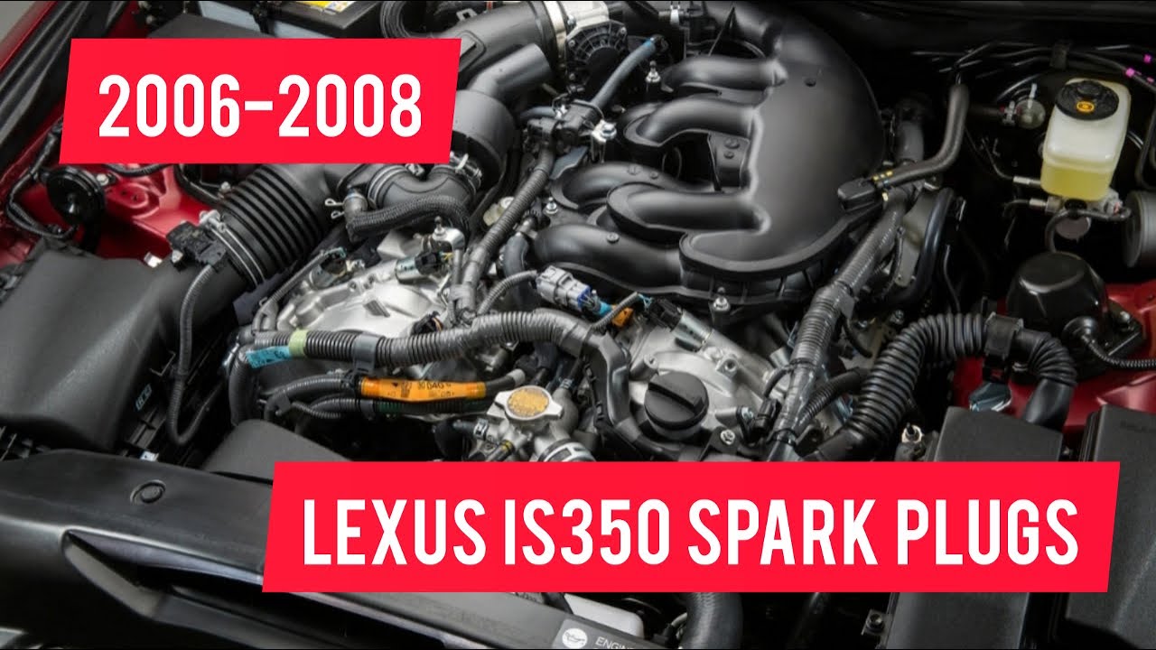 Замена свечей зажигания Lexus IS350 2005-2008