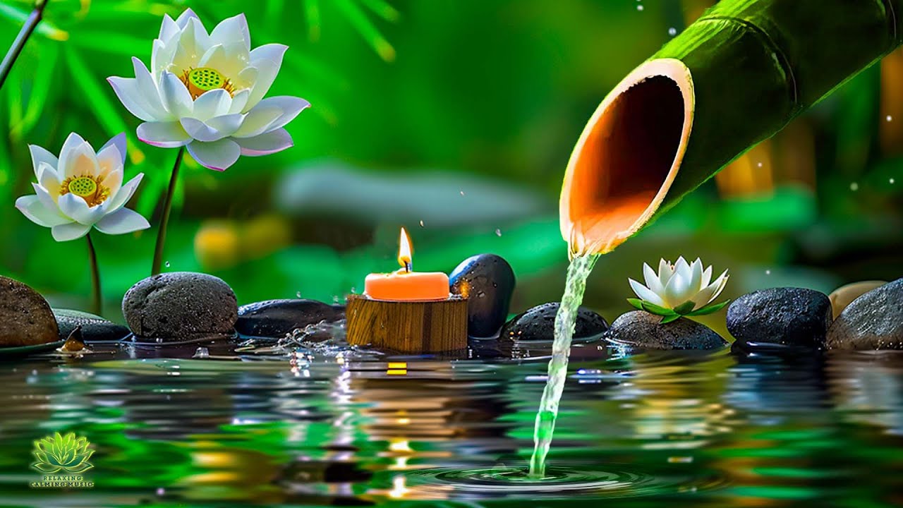 Relaxing Piano Music – Deep Sleeping, Meditation Healing and Calming Water Sounds for Peaceful Mind