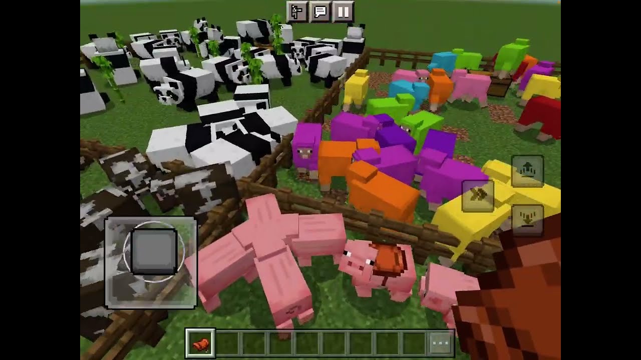 I build a animal farm in Minecraft