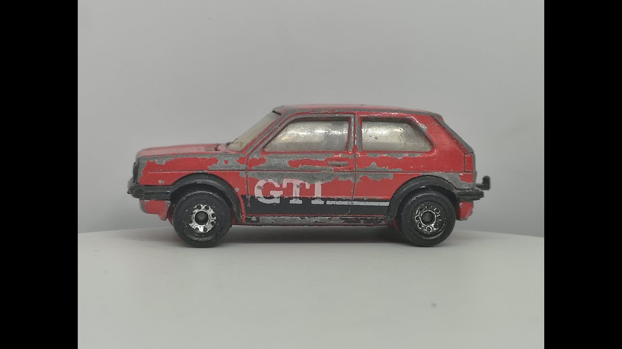 Matchbox 1985 VW Golf GTI - Custom Video