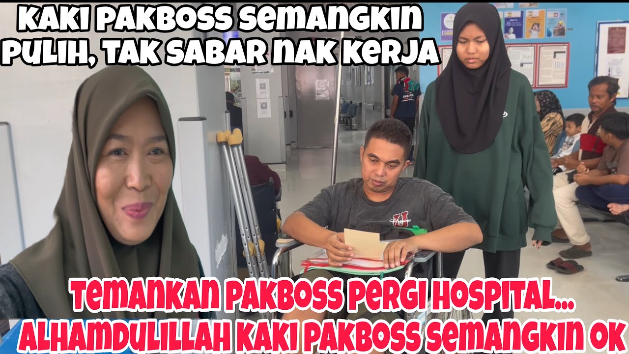 RUTIN SETIAP BULAN CEK KAKI PAKBOSS/:/ ALHAMDULILLAH SEMANGKIN PULIH…