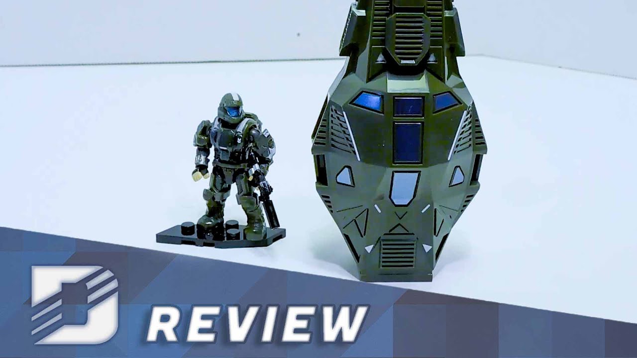 Mega Construx Halo Universe ODST Rookie Drop Pod Unboxing Review