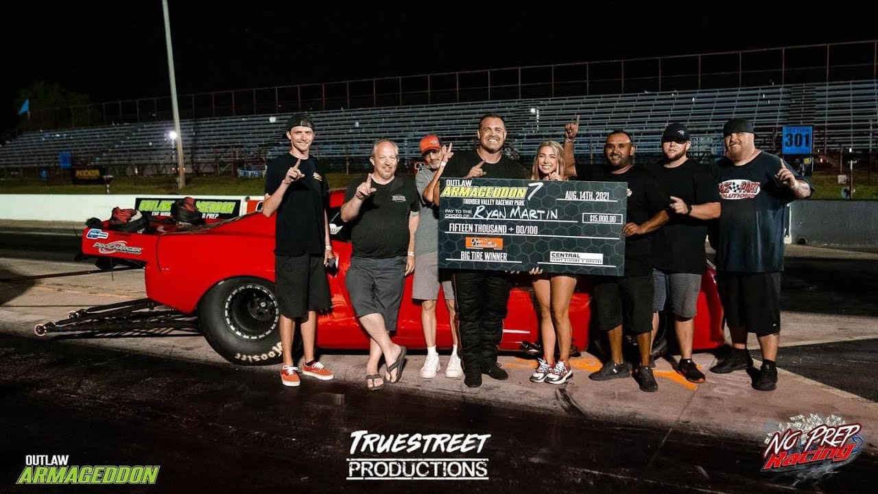 Outlaw Armageddon 7 - OG Fireball Camaro Wins Big Tire!