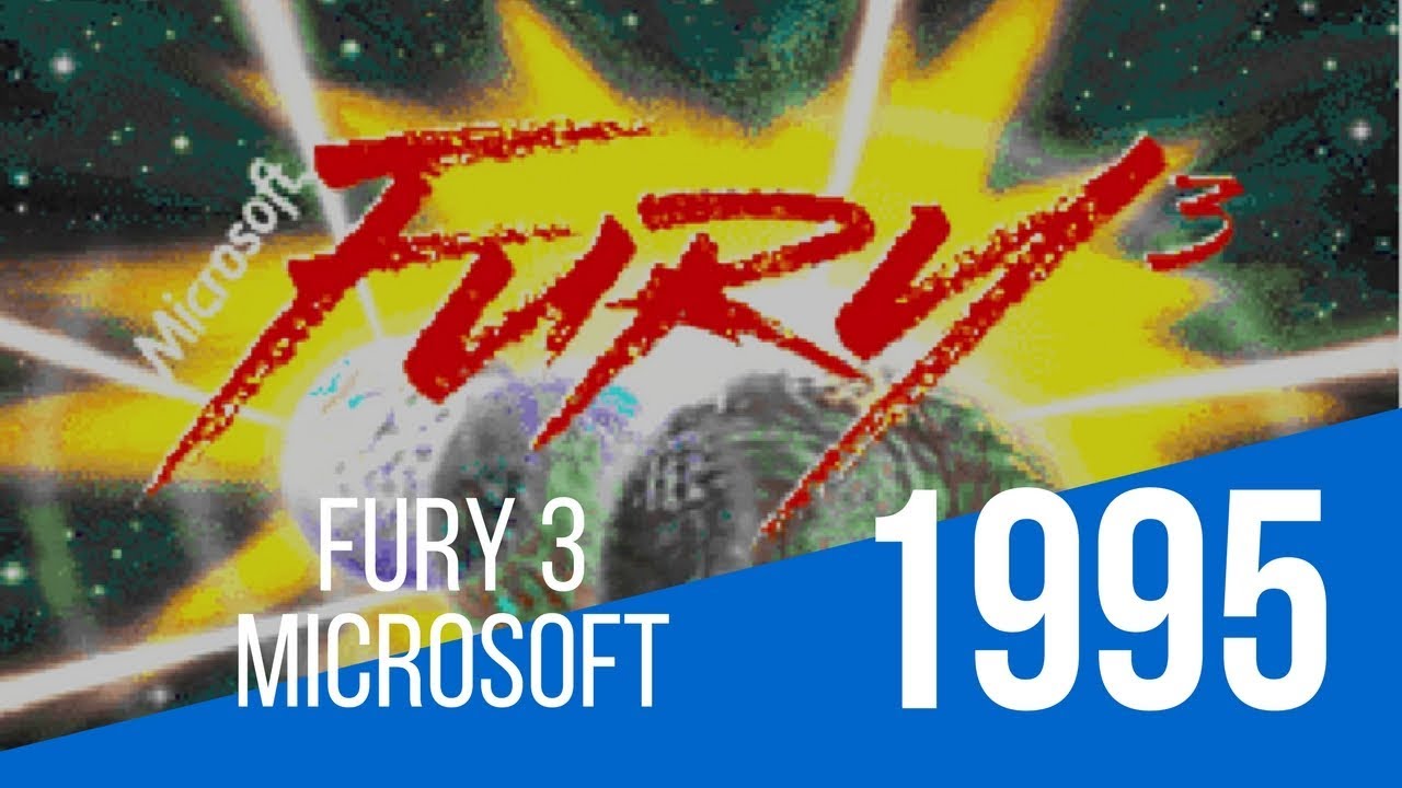 Jogo Microsoft Fury 3 PC Game (1995, Windows)