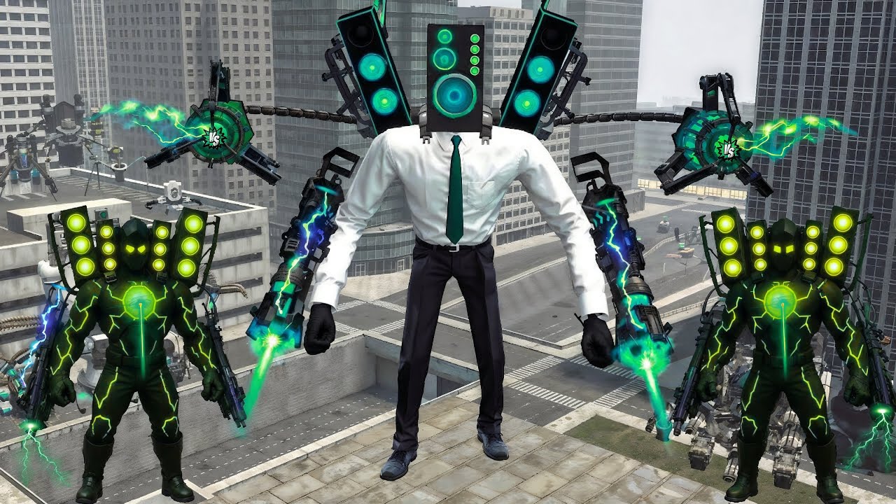 NEW UPGRADED TITAN SPEAKERMAN 1-78 BOSSES VS ALL ASTRO SKIBIDI TOILET - Garry's Mod