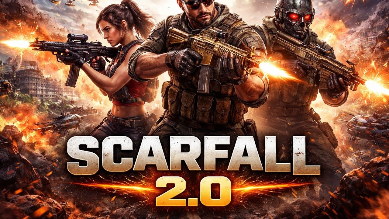 SCARFALL 2.0 🔥 New Update, New Chaos | Intense Battle Gameplay 