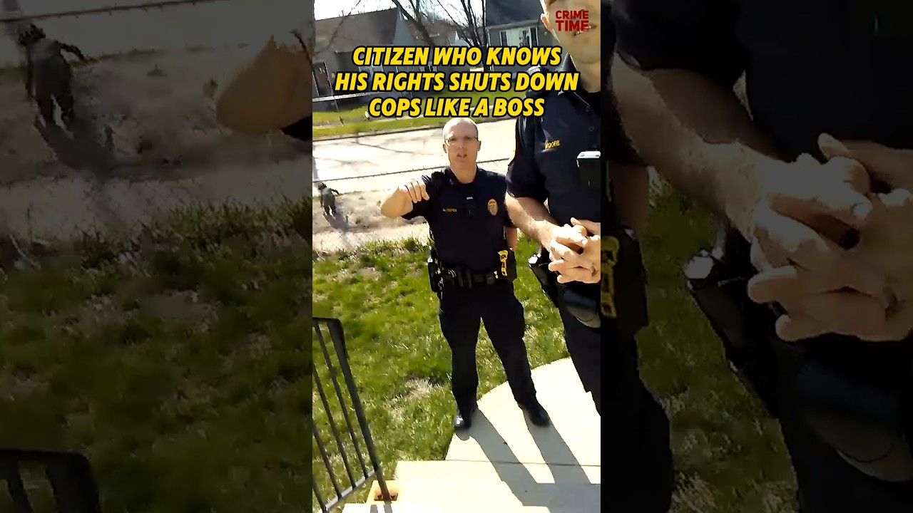 Citizen Who Knows His Rights Shuts Down Cops Like A Boss
