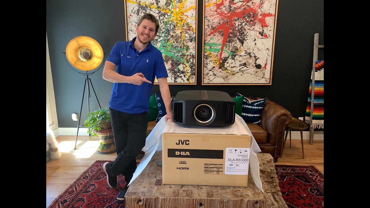 Unboxing: JVC DLA RS1000 / NX5 4K Projector