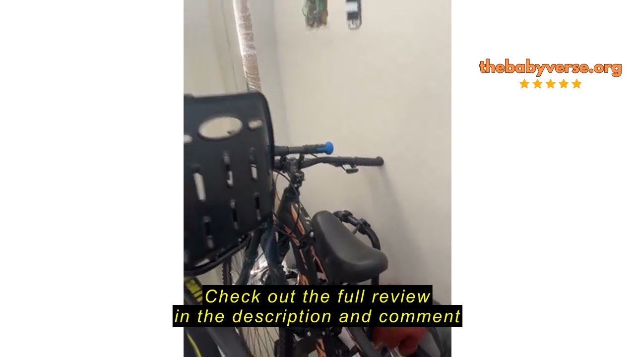 Review SHIAOBYC Kids Bike Seat Child Bike Seat Bicycle Seats for Children 2-5 Years Front Mount Kid