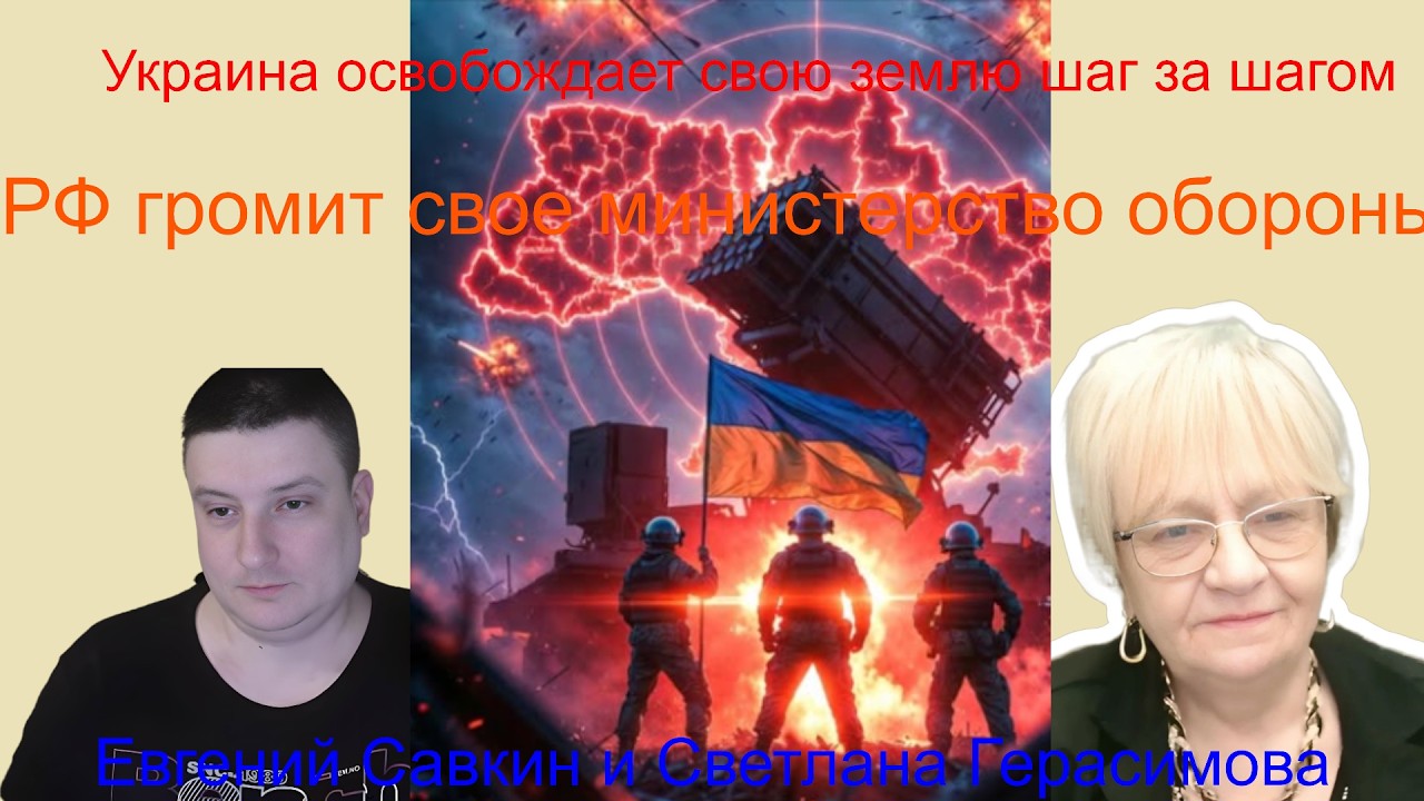 Евгений Савкин. ВСУ гоняет агрессора по всей Евразии, освобождает  землю. А Кремль громит Минобороны