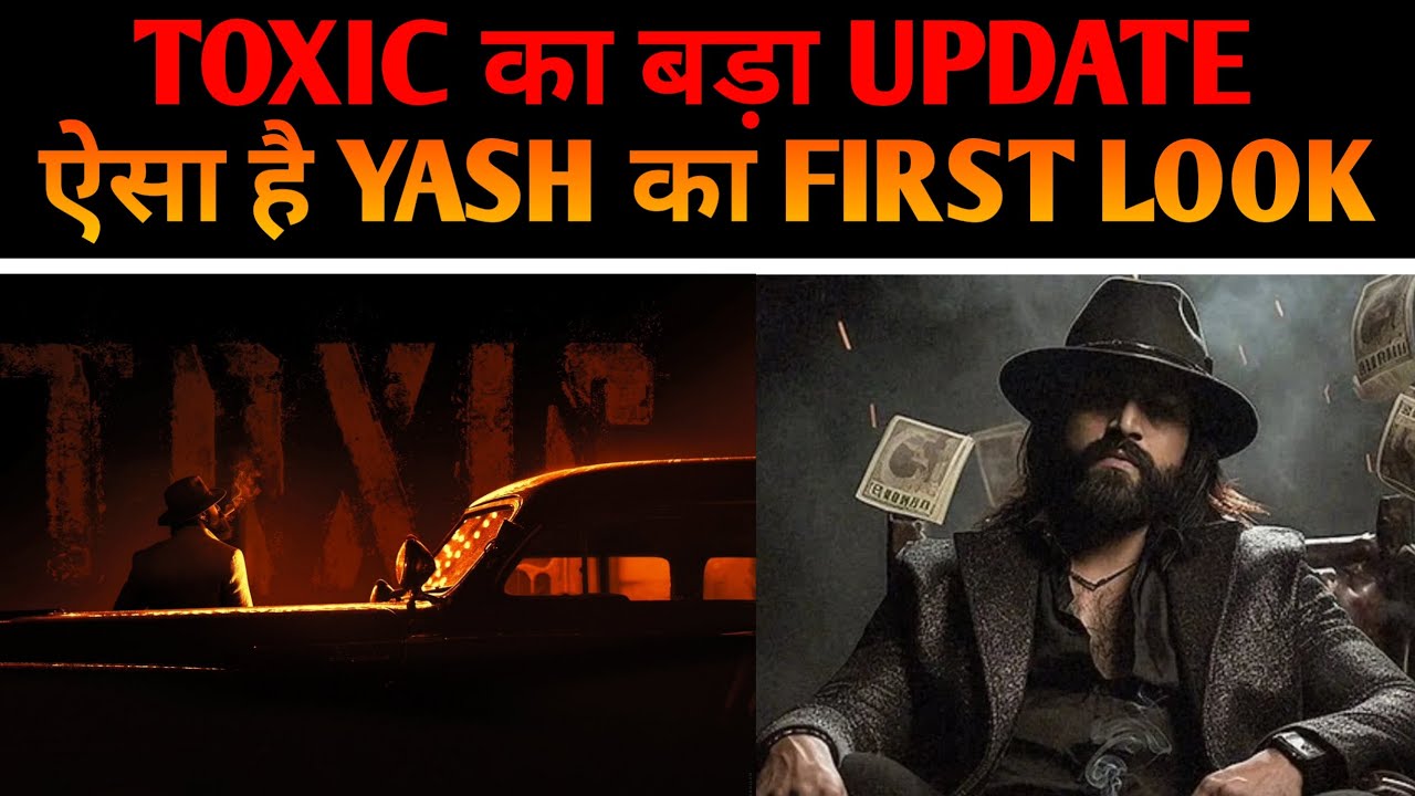 Yash First Look In TOXIC...! It will be epic