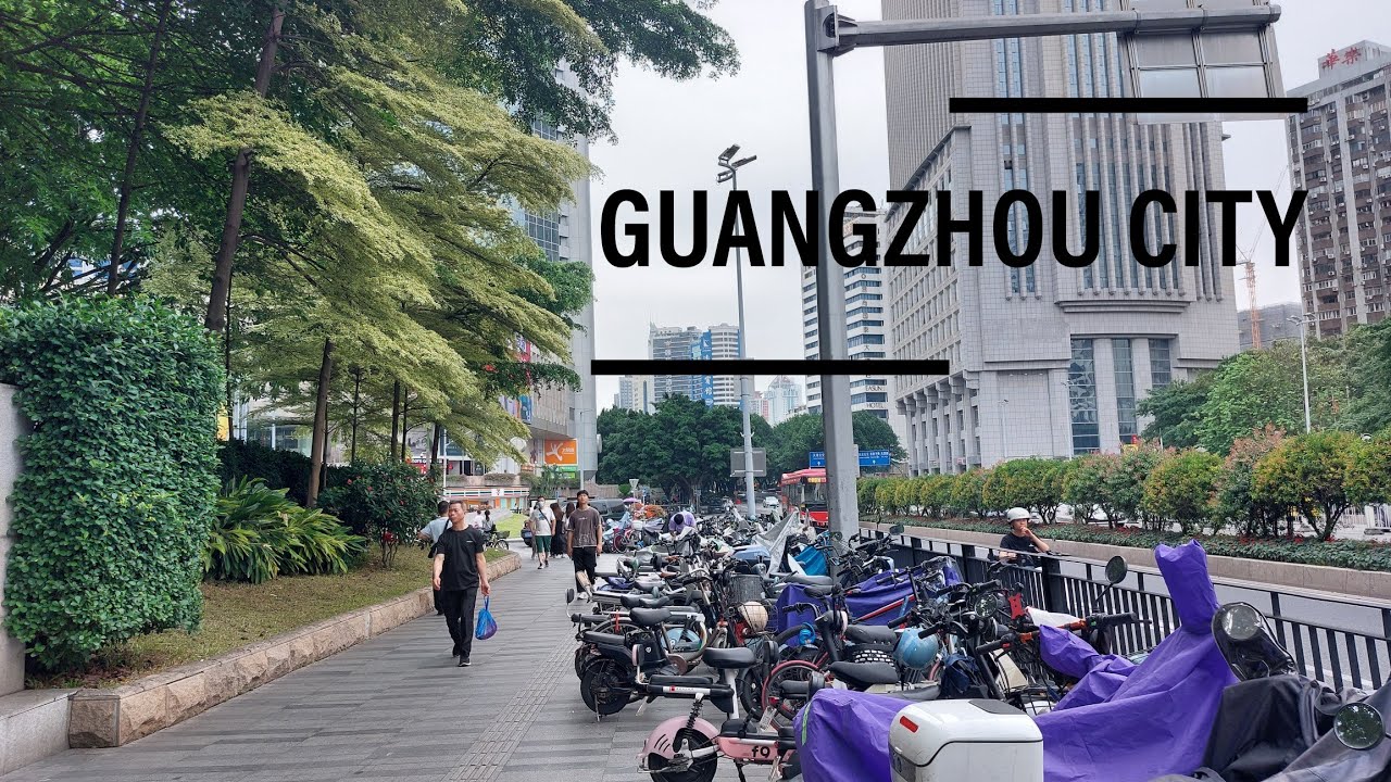 [4K] 🇨🇳 Morning Situation at Guangzhou's Business District | Guangzhou City | China