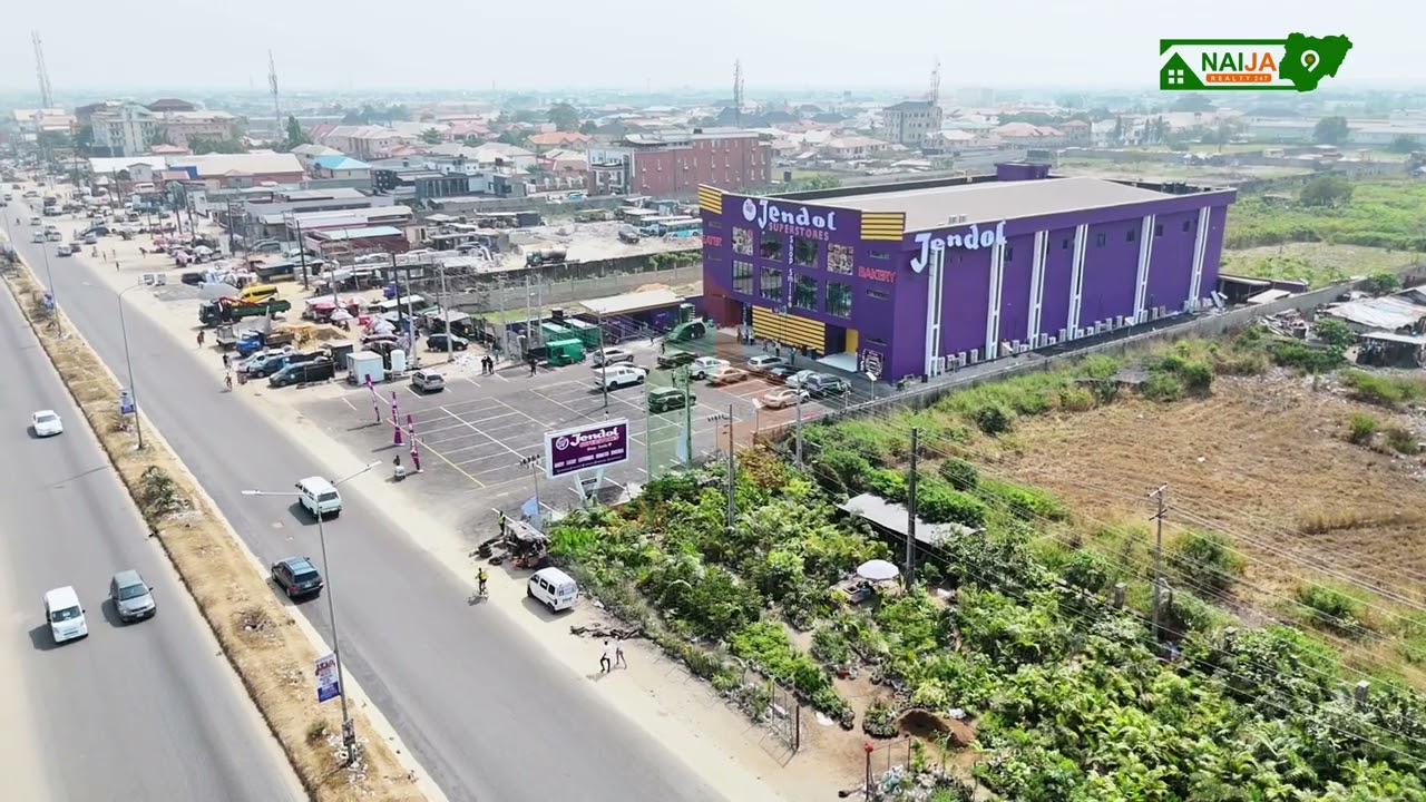 UNSEEN LAGOS! IKOTA TO ABRAHAM ADESANYA STUNNING AERIAL DRONE FOOTAGE ALONG EPE EXPRESSWAY