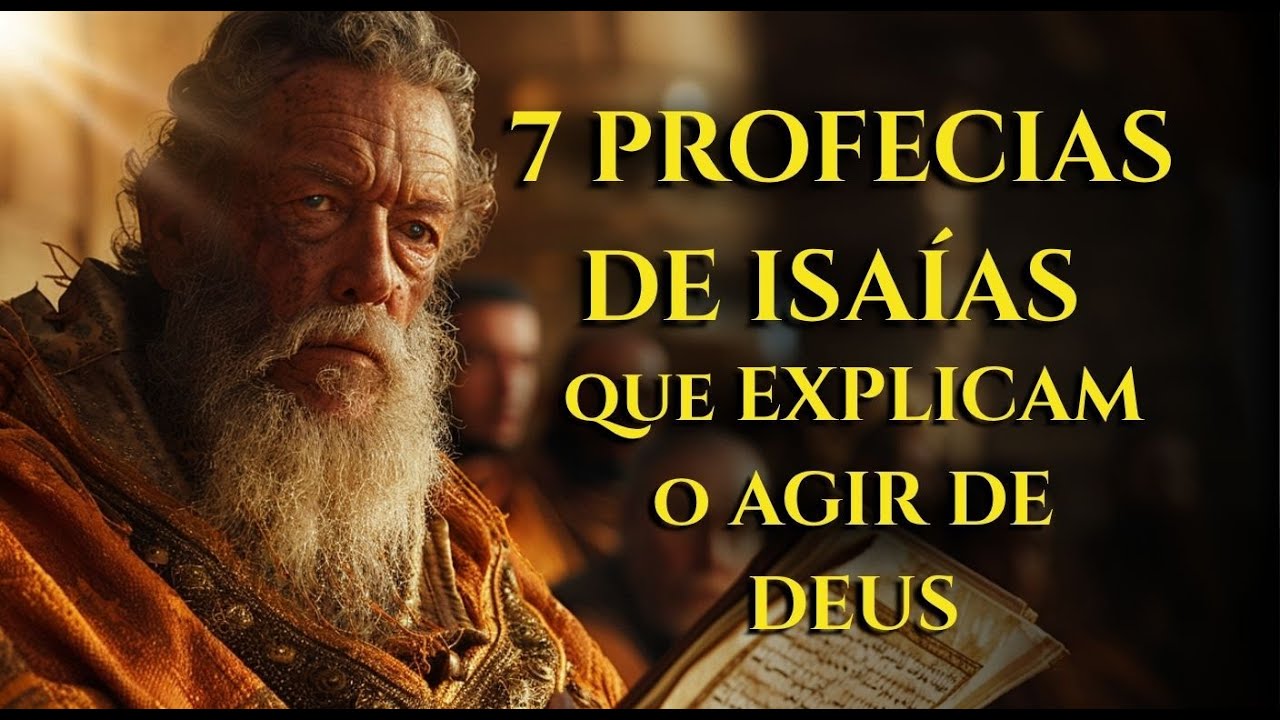 7 PROFECIAS de ISAÍAS que EXPLICAM o que DEUS está FAZENDO na tua VIDA