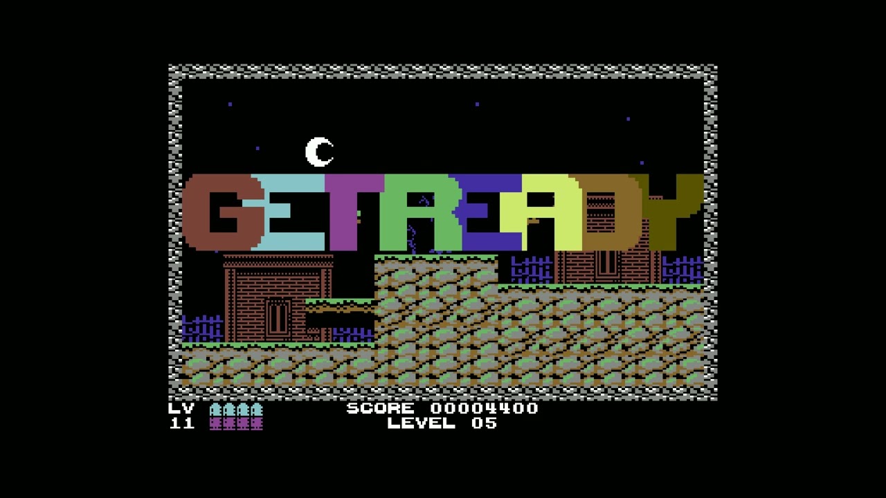 Guns 'n' Ghosts - A 2013 C64 Platformer Shooter