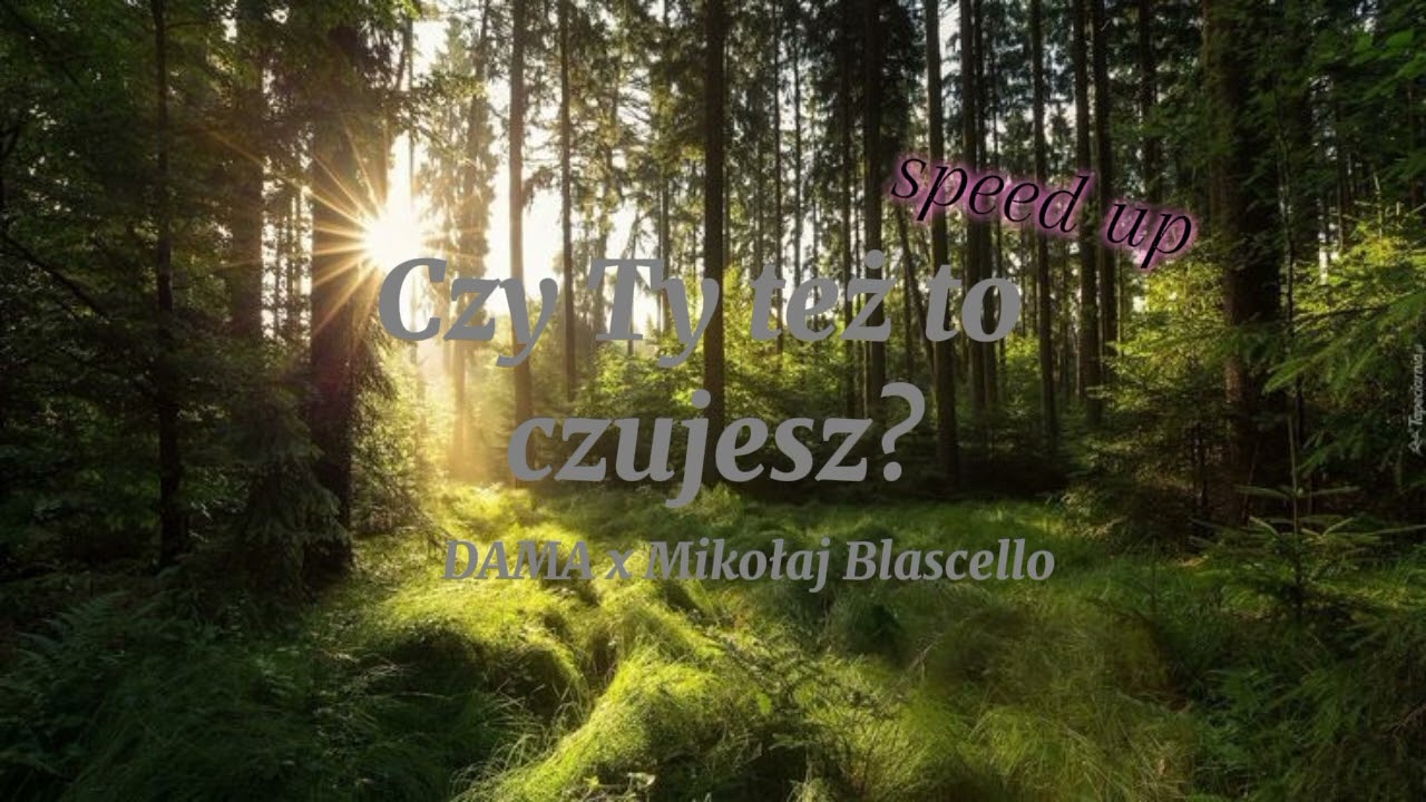 DAMA x Mikołaj Blascello- Czy Ty też to czujesz? (speed Up)