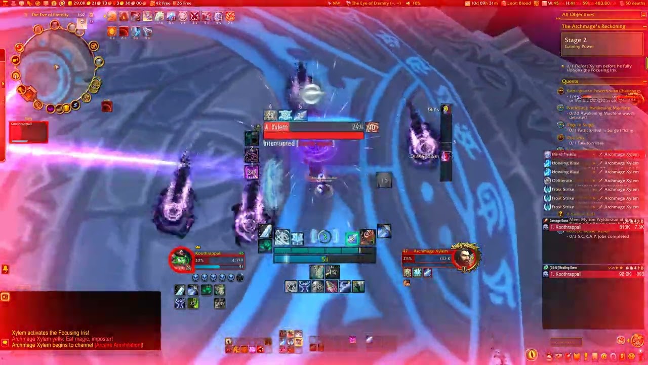 Mage tower. Frost DK