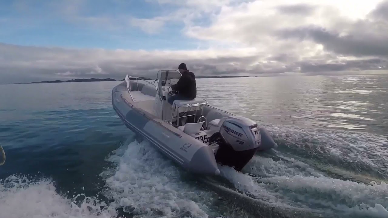 Zodiac 550 Pro Open with Mariner 75 HP Four Stroke