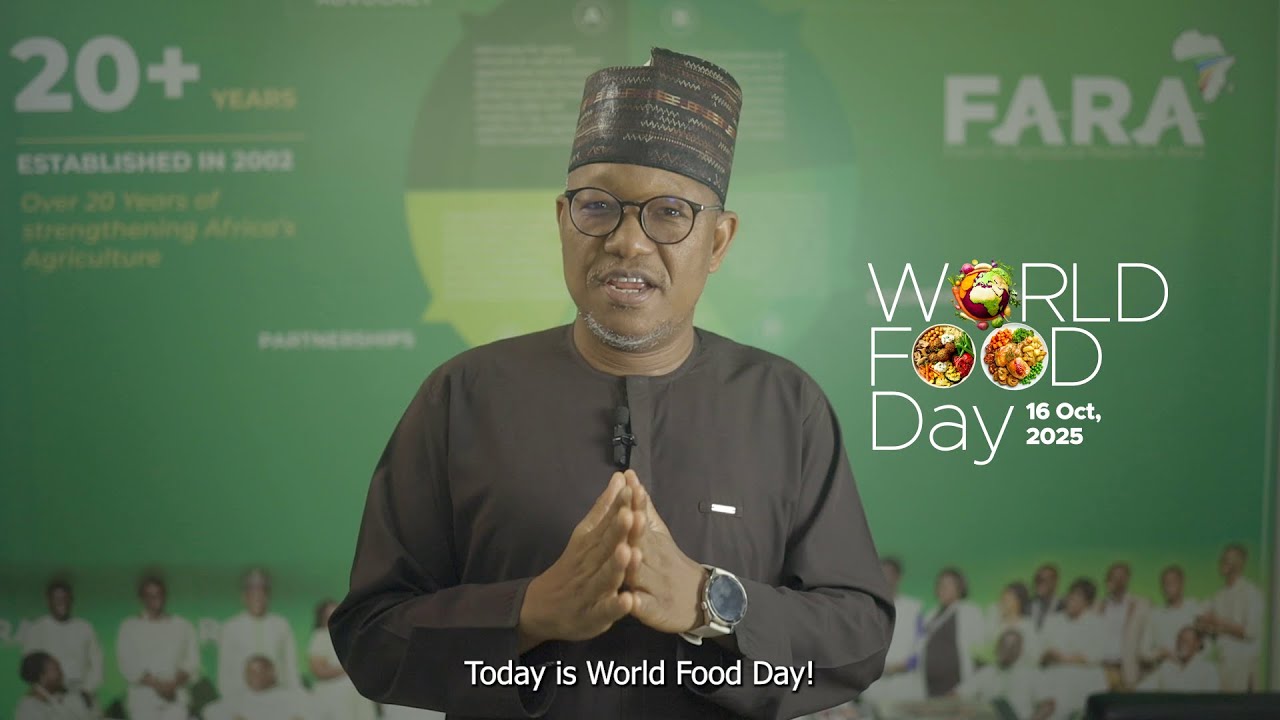 2025 World Food Day Message from FARA Staff