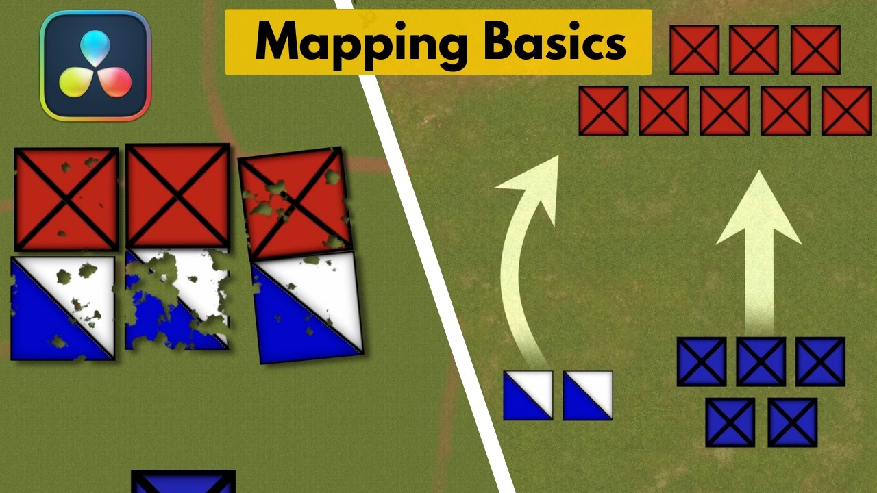 Основы картографирования в Davinci Resolve