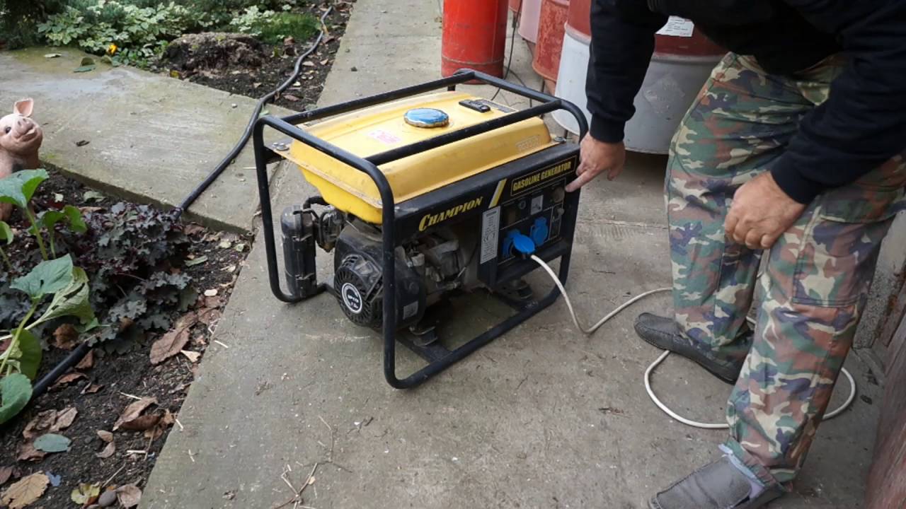 Подключаем домашнюю электросеть к генератору