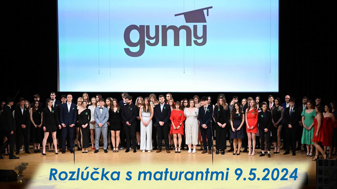 Rozlúčka s maturantmi 9.5.2024