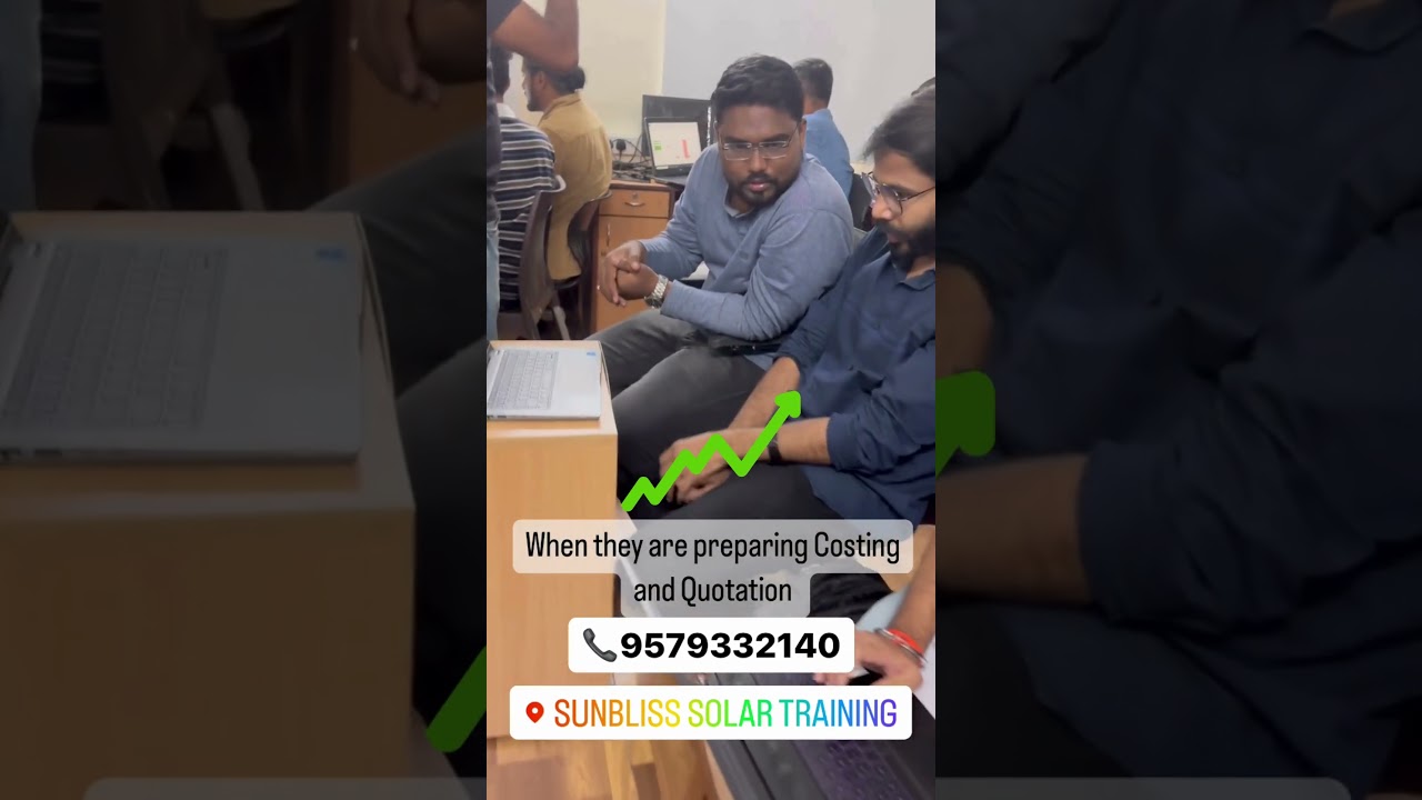 Do You Know| Costing and quotation| Sunbliss training| #solar #solarbusiness #costing #quatation