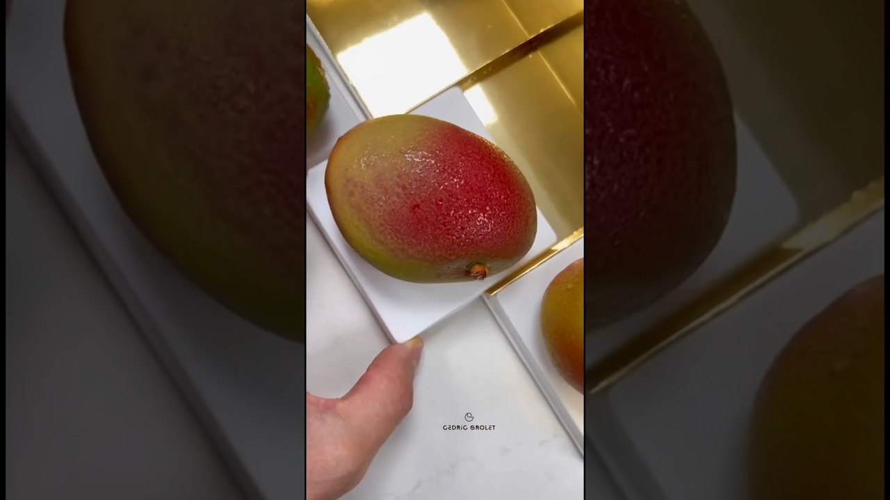 Fiz o doce de manga igual do Cedric 😍