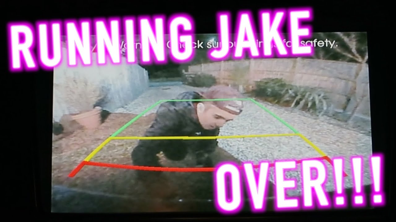 WE RAN JAKE OVER!!