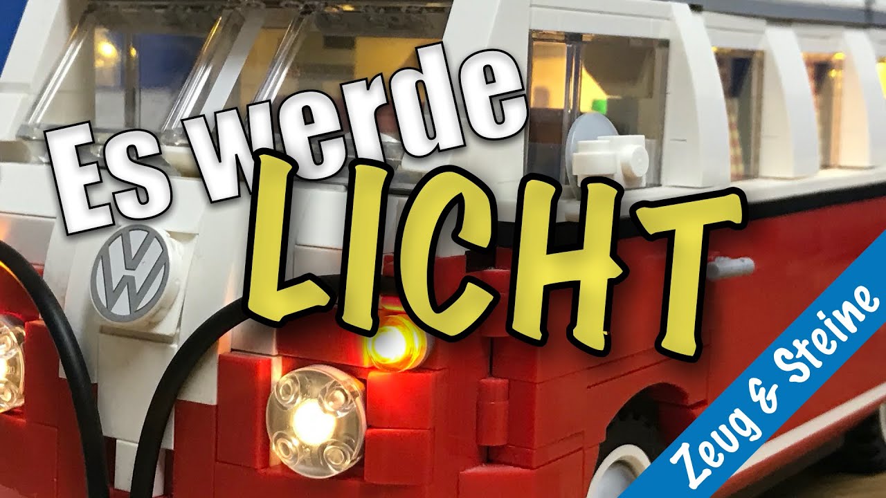 Beleuchtung für LEGO® VW T1 Camper Van