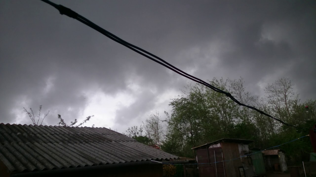 Tornada Drajna,sistemul noros care a generat-o