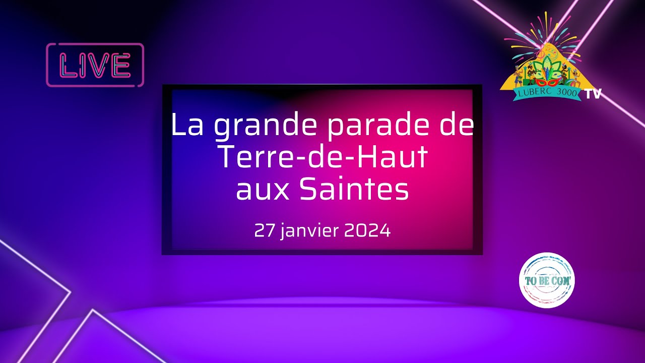 LUBERC TV - PARADE DE TERRE-DE-HAUT du 27 janvier 2024 #guadeloupe 4k