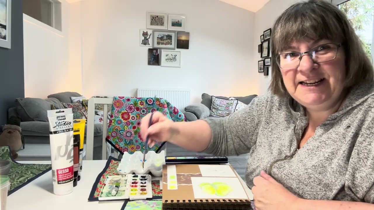 Watercolour Wednesday painting journal #watercolor #painting #art #flowers #craft #journal 