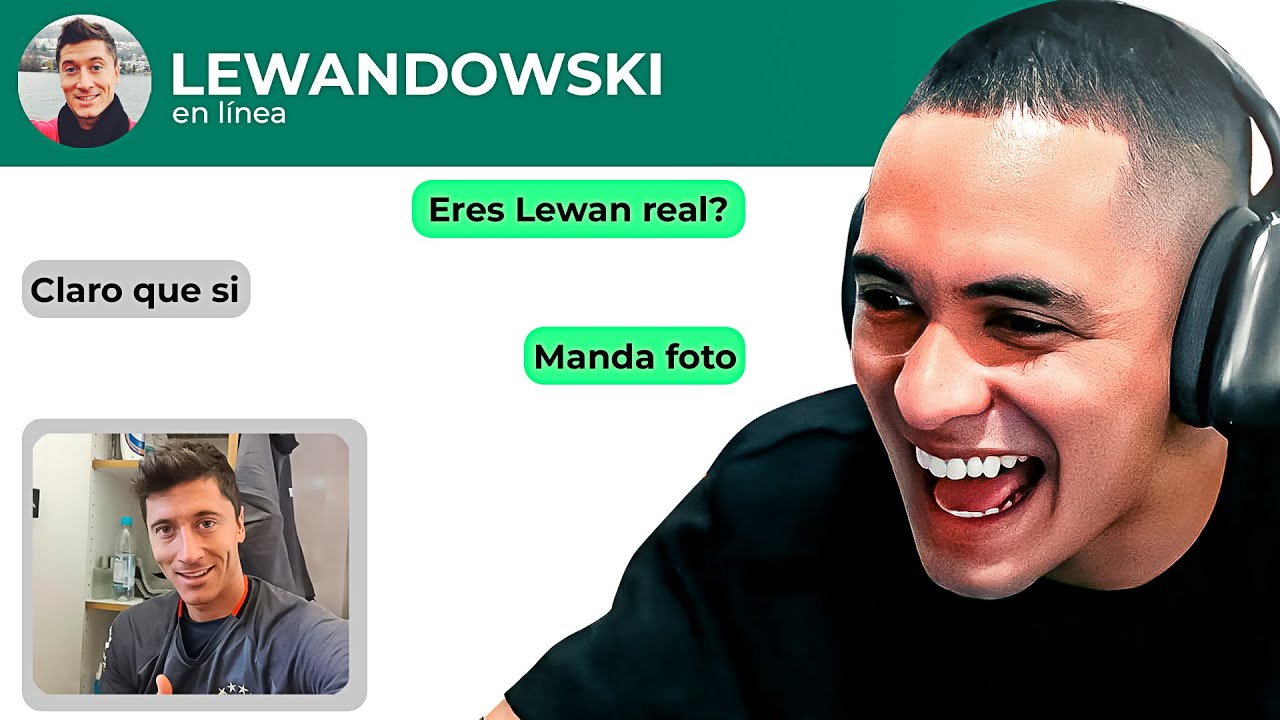 TIENE A LEWANDOWSKI AGREGADO 😲 | WhatsApp de Seguidores