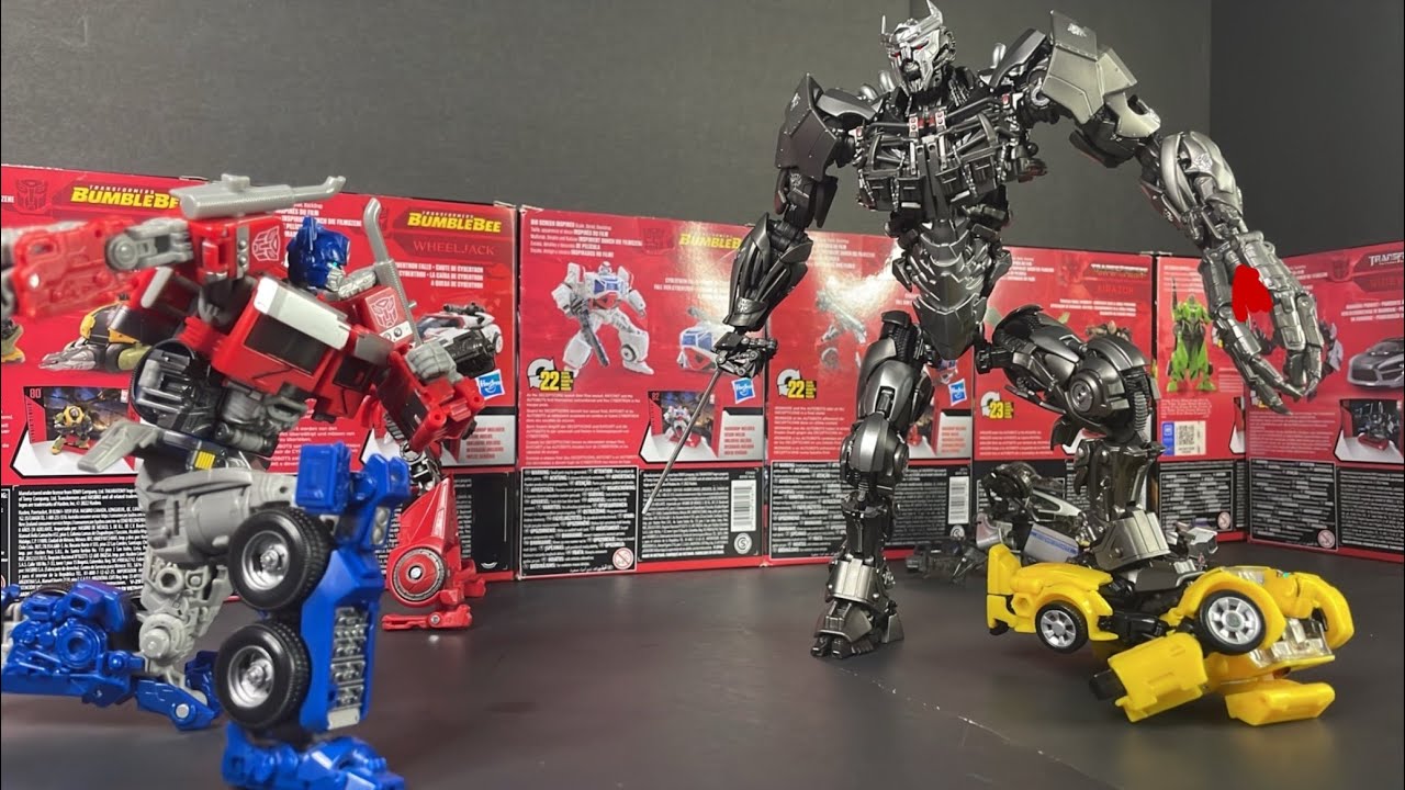 Transformers Stop motion Autobots vs Scourge part 2