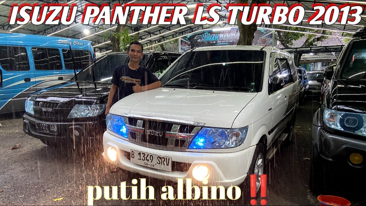 ISUZU PANTHER LS TURBO TAHUN 2013 WARNA ALBINO LANGKA‼️ YANG ADA DI SHOWROOM OMAH PATHER PONOROGO ‼️