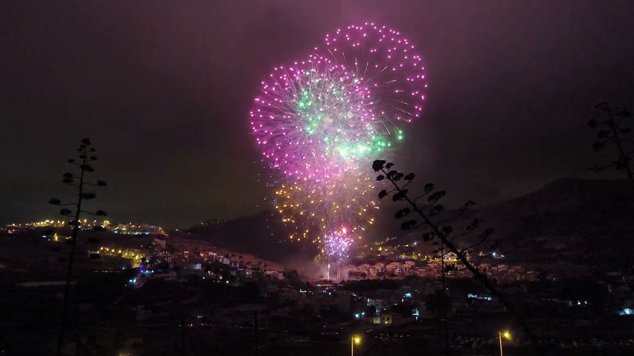 Fuegos de San Lorenzo 2024 Madrugada Sabado 10 agosto 2024  Fiesta de Interés Turístico Regional