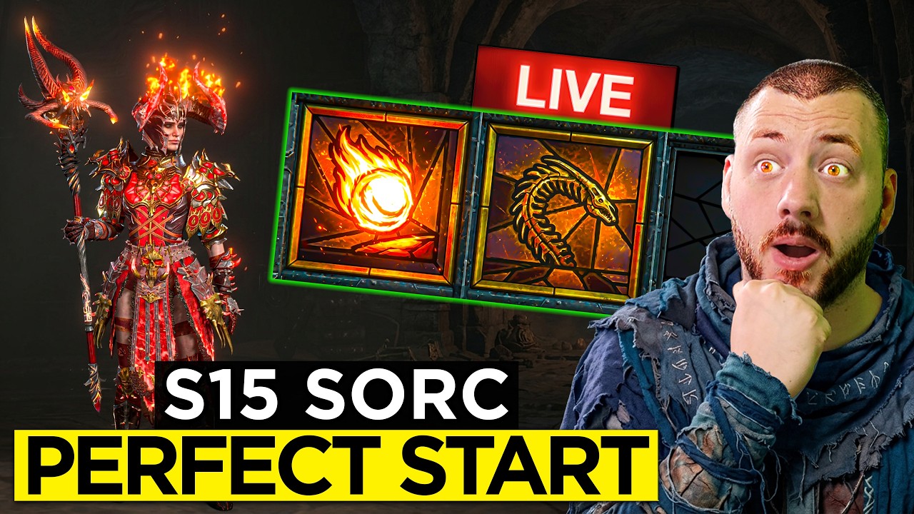 Diablo 4 Meteor Sorc Level 1 to Torment 12 - Full Progression Guide Season 15