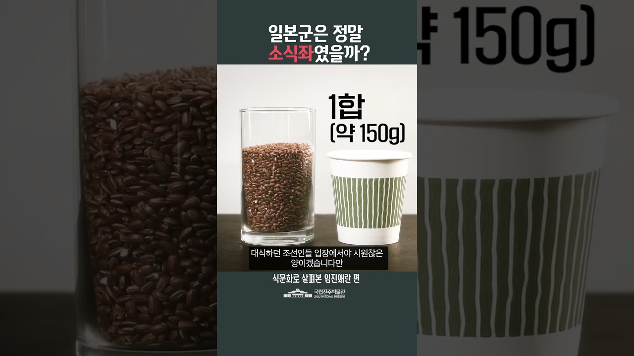 임진왜란 당시 일본군은 정말 소식했을까? #임진왜란 #화력조선