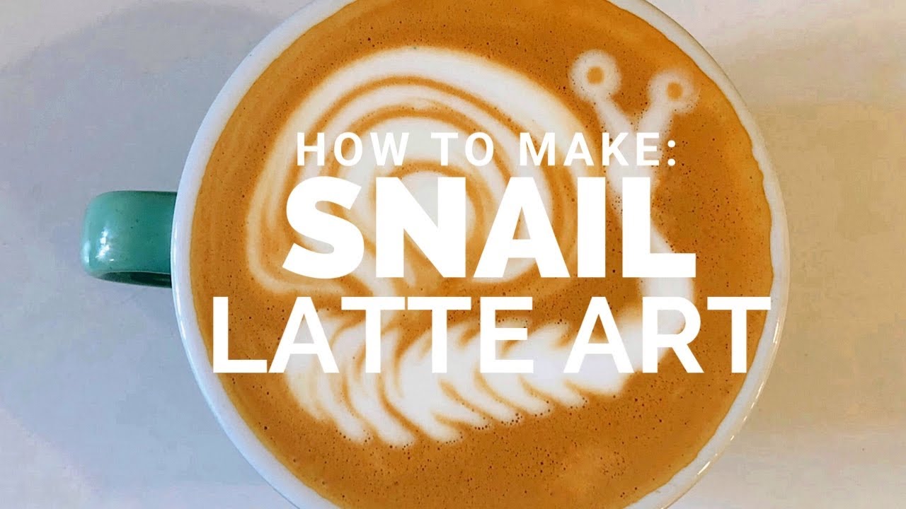 Latte Art Tutorial: A Snail