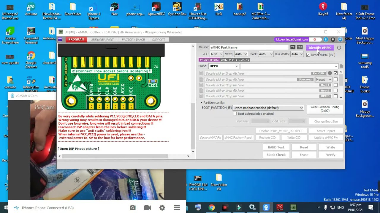 OPPO A3s urgent Consumed 90% reserved Repair UFI BOX.