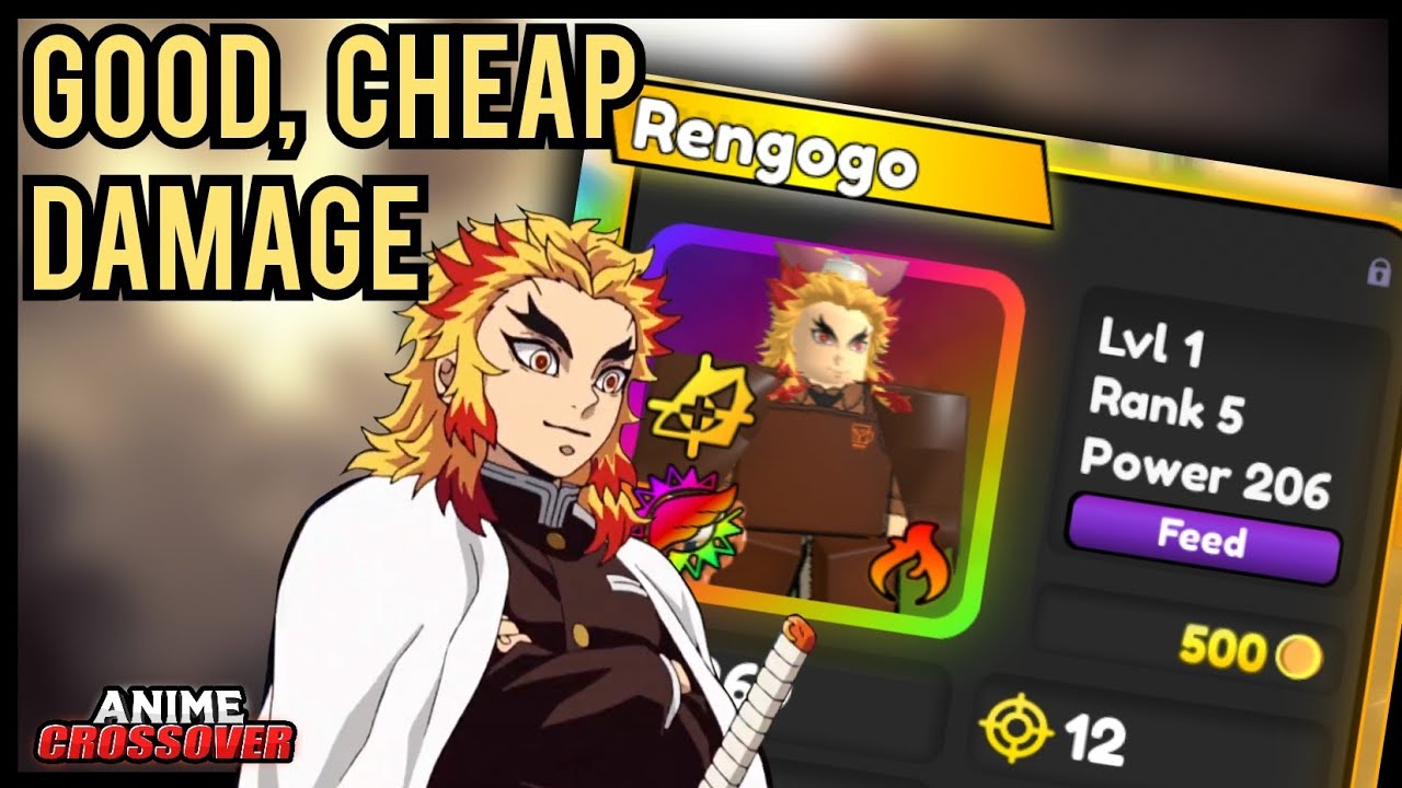 Shiny Primal Mythical Rengoku is Good Damage for Cheap in Anime Crossover Defense