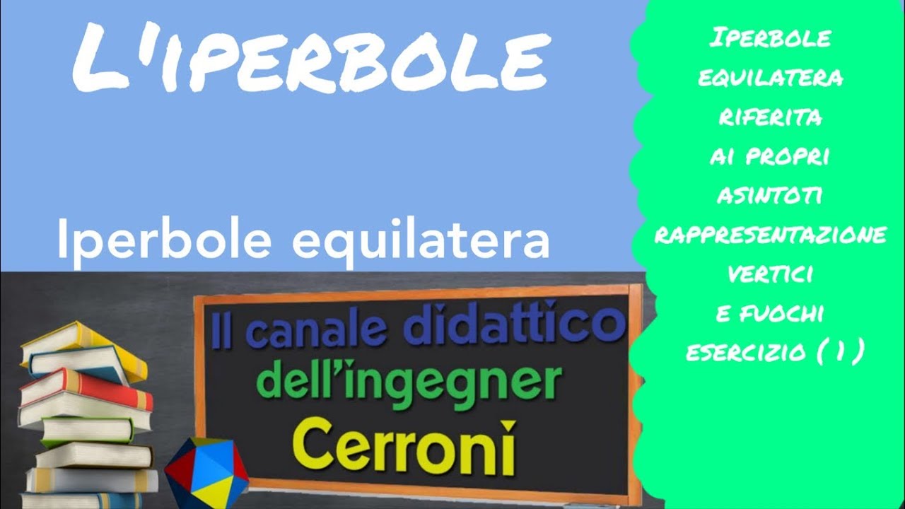 Iperbole equilatera riferita ai propri asintoti esercizi ( 1 )