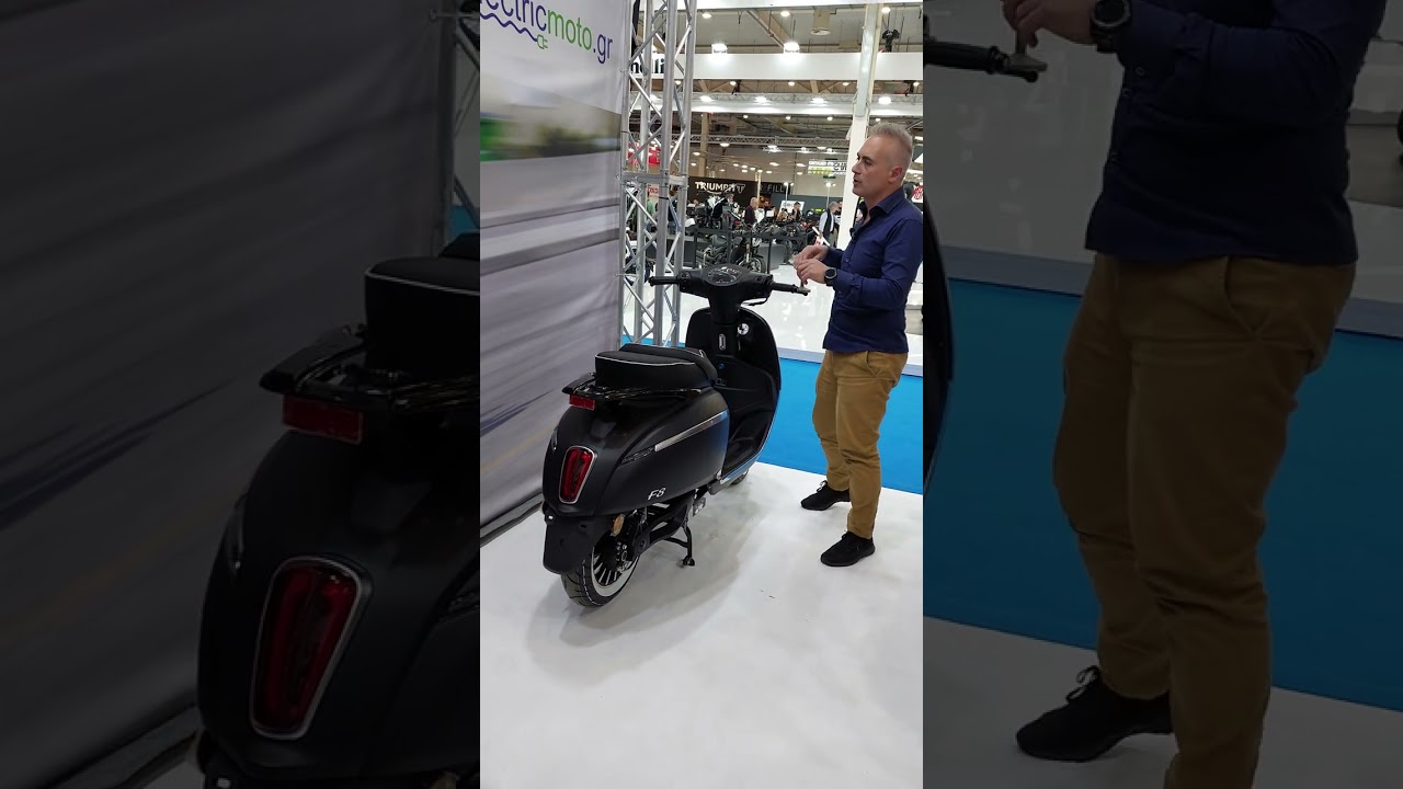 Έκθεση μοτοσυκλετας Αθήνα. Tinbot F8, Es1 Pro,  Rs1, swuity pro www.electricmoto.gr