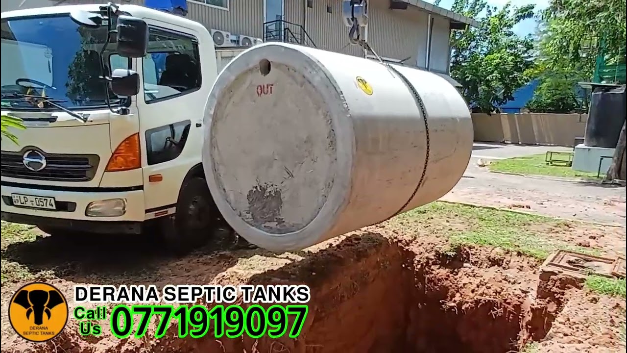 1500mm Dia Septic Tank installation at Tropikal Life 
